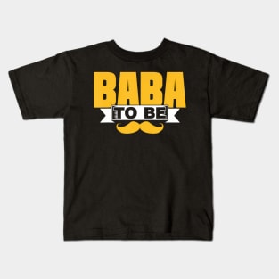 Baba To Be Dad Persian Arabic Father Baba Kids T-Shirt